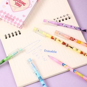Phim hoạt hình mới Búp bê thiết kế 0.5mm Gel bút sáng tạo xóa được sinh viên viết cụ Kéo Nắp kim ống thẳng thanh văn phòng phẩm - Product Image 6
