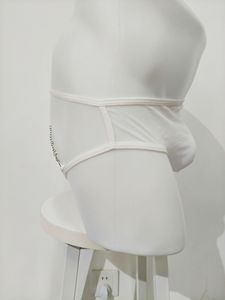 <span class=keywords><strong>Intimo</strong></span> Erotico da <span class=keywords><strong>Uomo</strong></span>, Perizoma Sexy con Catena per Seduzione, G-string <span class=keywords><strong>Trasparente</strong></span> in Rete Traspirante - Product Image 6