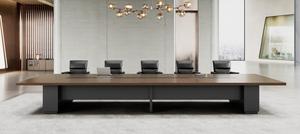 Mesa de Conferencias Larga de Lujo MFC para 6-12 a 20 Personas, Duradera, Ecológica, con Capacidad de Asientos Personalizable, Mesa de Reuniones de Oficina - Product Image 4