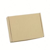 Usine Offre Spéciale personnalisé écologique Kraft papier ondulé chemise emballage boîte postale pliable carton vêtements gaufrage