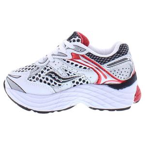 รองเท้าเด็ก Saucony Omni 9 สีขาวแดง สไตล์เดินเล่น - Product Image 3