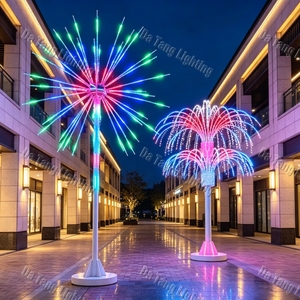 Tall Firework Christmas <b>Tree</b> <b>Light</b> 21ft Style Vertical Decoration for High-Impact Holiday Landscapes - Product Image 4