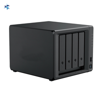 DS925+ NAS 4-Bay AMD Ryzen V1500B Quad Core 4GB ECC Dual 2.5GbE M.2 NVMe Cache Penyimpanan yang Dapat Diperluas untuk SMB & Departemen