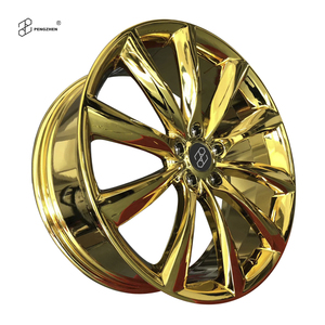 Pengzhen dorato lucido 17 18 19 20 21 22 23 24 pollici 5x120 ruota cromata forgiata per Land Rover - Product Image 1