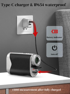 Lango Ultralichte Roze Pocket Golf <span class=keywords><strong>Range</strong></span> <span class=keywords><strong>Finder</strong></span> Ip54 Waterdichte 1000 Yards Laser Afstandsmeters - Product Image 6