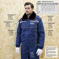 Uniforme d'hiver imperméable haute visibilité en fourrure pour le personnel de sol des aéroports