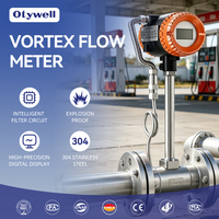 Medidor de Flujo Vortex Digital de Alta Precisión para Vapor, Gas y Líquido con Salida de 4-20mA y RS485