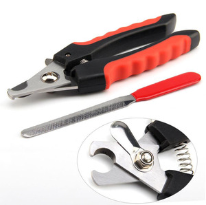 Cortaúñas para perros y mascotas, cortaúñas fácil y seguro para el cuidado de perros, cortaúñas para gatos, maquinilla de afeitar con lima de uñas para perros y gatos, paquete de bolsa - Product Image 3