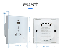 Nouvelle Prise Murale Intelligente Chuyun Tuya WiFi Zigbee 2026 pour Maison Connectée