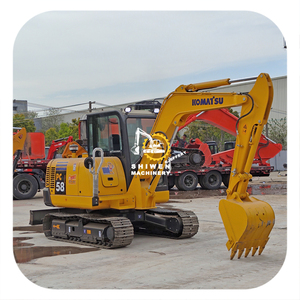 รถขุดขนาดเล็ก KOMATSU PC58 รุ่นปี 2020 น้ำหนัก 5.8 ตัน เกียร์ ปั๊ม มอเตอร์ สภาพดี - Product Image 1