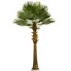 Kunstmatige Vormsnoei Plant Washington Palmboom 24 Voet Hoogte Voor Resot Hotel Engineering Tuin Decoratieve Aangepaste Tuin