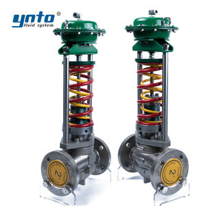 Paslanmaz çelik pnömatik diyafram kendinden çalışan basınç kontrol vanası OEM otomatik su akış gaz pnömatik düzenleyen - Product Image 5