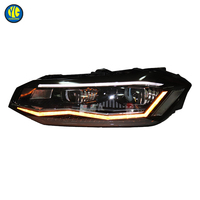 Lampu Depan LED YU GUANG untuk Volkswagen POLO MK6 2019 2020 2021, Upgrade Lampu Depan Versi TSI GTI MK6, Lampu Depan Mobil