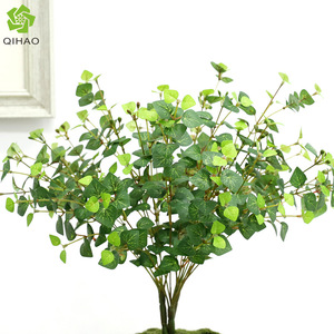 Hojas de Begonia Artificiales, Flor de Seda de Alta Simulación, Decoración de Interiores para el Hogar, Vegetación de Escritorio - Product Image 4