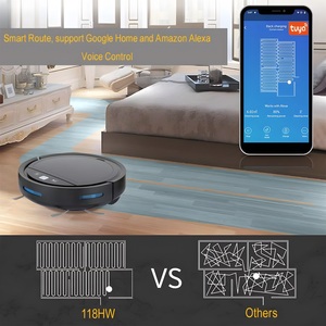 3 in 1 Smart Automatic Self Charging Robot Vacuum Cleaner With <b>Mop</b> Sweep Function Tuya for Home House Floor Wet and Dry Custom L - Product Image 3