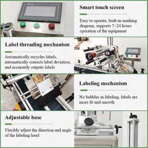 Etiquetadora Multifunción, Instrumento Aplicador de Etiquetas Planas, Máquina para Bolsas de Mylar, para Diferentes Tipos de Bolsas - Product Image 4