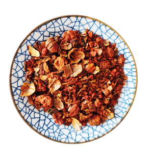 Venta al por mayor de materia prima de alta calidad: Fruta de Gardenia tostada a granel para procesamiento alimentario (Chao Zhi Zi), hierba calmante y purificante. - Product Image 5