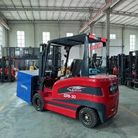 Livraison gratuite Chariot élévateur électrique à batterie au lithium Chine ISO EPA CE 60V 3 tonnes 3,5 tonnes Mini chariot élévateur hydraulique électrique