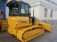 Bulldozer sur chenilles DH10 110 CV, 10 tonnes, compact, avec option ripper, cabine climatisée pour travaux de terrassement