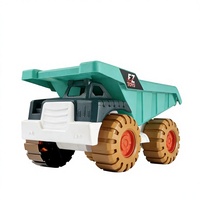 Ensemble de jouets pour enfants : Véhicule d'ingénierie excavateur à glissière, épaissi et résistant aux chutes, camion-chargeur de plage, fabriqué à Shantou