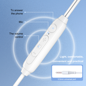 Kingleen Tai Nghe Nhét Tai Stereo Giá Rẻ I1921 Khuyến Mãi Tai Nghe Có Dây 3.5Mm Có Mic - Product Image 5