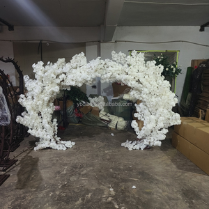 L114 Arco di Fiori di Ciliegio Artificiali in Seta Durevole per Decorazioni di Matrimoni e Proposte di Nozze, Decorazione per Interni - Product Image 4