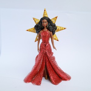 Offerta Speciale: Statuetta in PVC <span class=keywords><strong>della</strong></span> Principessa <span class=keywords><strong>Barbie</strong></span> Nera, Bambola da Collezione alla Moda, Decorazione per la Casa, Ornamento, Regalo, Giocattolo - Product Image 1