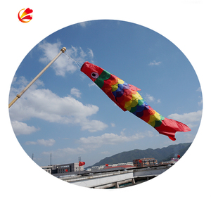 Windsock-banderas <span class=keywords><strong>de</strong></span> viento <span class=keywords><strong>de</strong></span> 100% poliéster, color rojo <span class=keywords><strong>y</strong></span> blanco, a buen precio, venta al por mayor - Product Image 6