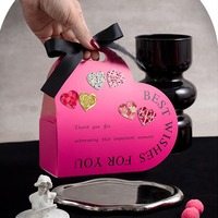 500 étiquettes en forme de cœur, autocollant pour emballage en papier de saint-valentin, sac de bonbons dragées, boîte cadeau, sac d'emballage de mariage