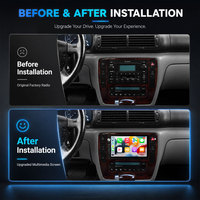 Autoradio Android 7 pouces pour VW Lavida Passat Lingyu avec CarPlay sans fil, Android Auto, navigation GPS, WiFi, radio FM RDS