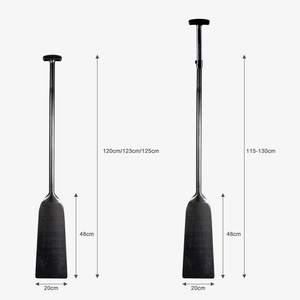 PINJIAN 高級 カスタマイズ可能 複合カーボンファイバー製 ドラゴンボート用パドル（卸売） - Product Image 5