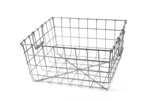 Large Capacity Kitchen Special Food <b>Storage</b> Mill Polish Stainless Steel Wire <b>Basket</b> Stocked China Origin OEM/ODM Available - Product Image 2