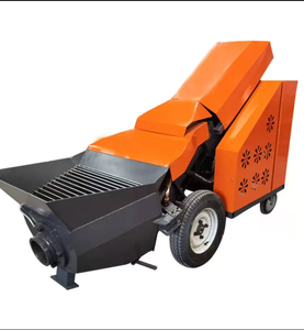 Mesin pompa beton semen Mini daya 30HP silinder tunggal untuk proyek konstruksi skala kecil pompa <span class=keywords><strong>Mortar</strong></span> - Product Image 2