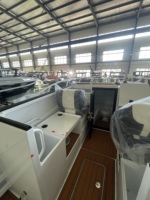 Bateau de pêche Profisher, yacht en aluminium, bateau de luxe à cabine fermée, utilisé en mer agitée, navire avec porte latérale