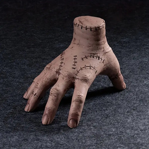 Offre Spéciale transfrontalier Halloween Accessoire Décoration Latex Doux Mercredi <span class=keywords><strong>Addams</strong></span> Chose Main - Product Image 2