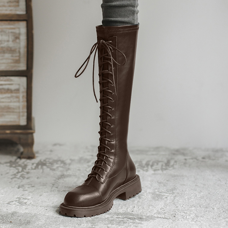 Brown Leather lining