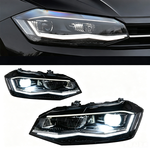 Adaptés aux modèles Volkswagen <span class=keywords><strong>Polo</strong></span> 2019-2024, <span class=keywords><strong>feux</strong></span> <span class=keywords><strong>de</strong></span> <span class=keywords><strong>jour</strong></span> LED personnalisés, <span class=keywords><strong>feux</strong></span> <span class=keywords><strong>de</strong></span> <span class=keywords><strong>jour</strong></span> LED bleus, effet d'essuie-glace LED 12V - Product Image 2