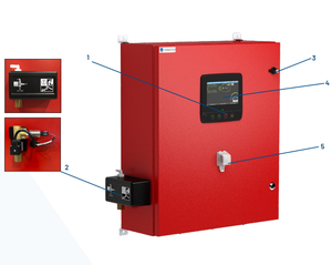 Controladores de Bomba Contra Incendios con Motor Diésel Modelo GPD de Tornatech - Product Image 2