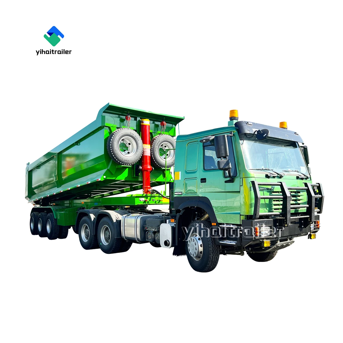 Гидравлический задний самосвал, полуприцеп, задний самосвал, грузовик, прицеп для продажи