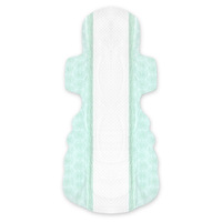 Serviettes hygiéniques Meibuer 410 mm en tissu non tissé, anti-fuites, respirantes, douces, confortables pour la peau, lot de 10 pièces, boîte complète