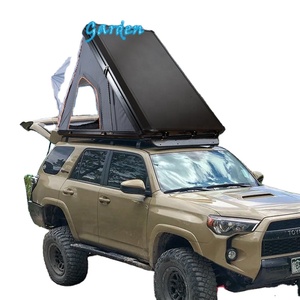 خيمة سقف صلبة مثلثة الشكل من الألومنيوم من ويسبر جاردن SAH للسيارات والمخيمات، للاستخدام في جميع الفصول، ضمان لمدة 24 شهرًا، قماش كانفاس - Product Image 2