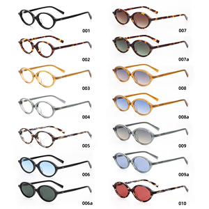 Nuova Montatura <span class=keywords><strong>da</strong></span> <span class=keywords><strong>Vista</strong></span> di Tendenza Unisex Ovale Retrò in Fibra di Acetato di Alta Qualità Effetto Tartaruga - Product Image 4