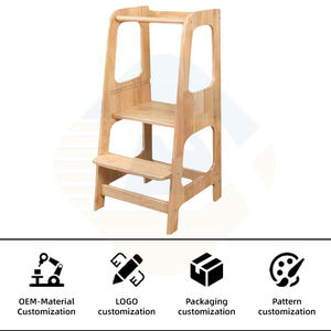 Tour d'apprentissage en <span class=keywords><strong>bois</strong></span> Montessori pour enfants à la maison tabouret en <span class=keywords><strong>bois</strong></span> chaise d'escalade - Product Image 6
