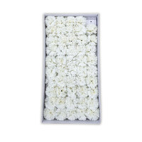 Fleurs de savon artisanales pour la décoration de la maison, cadeau créatif pour la Journée de la Femme, œillets en pétales, fleur de savon artificielle en forme d'œillet