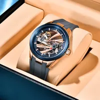 Montre Homme PAGANI DESIGN Hollow 2026 de Luxe à Tourbillon Mécanique Automatique YS030 Saphir Étanche Lumineuse