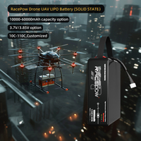 Racepow твердотельный Lipo 6S/12S 15C 22,2 V 10000mAh 12000mAh 16000mAh 23000mAh 30000mAh Lipo батарея для дрона