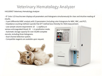 Analyseur d'hématologie vétérinaire entièrement automatique, compteur de cellules sanguines pour animaux de compagnie, pour clinique et laboratoire