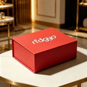 Caja de Regalo Magnética Plegable Grande y Reciclable para Mantas, Construcción de Papel Rígido, Asa Magnética, Diseño Plegable, Personalizable - Product Image 3