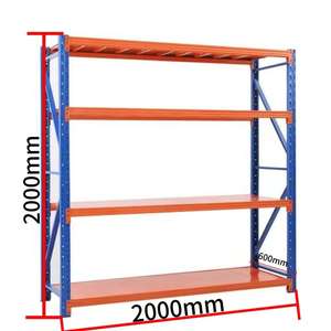 Mracking Boltless Light Duty Lager regals ysteme 200kg pro Schicht Stapel einheiten Metall regale Lager Metall regale - Product Image 3