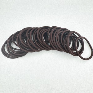 Chất lượng cao 4mm màu đen tóc đàn hồi quan hệ Ngọt Ngào Phong Cách <span class=keywords><strong>ponytail</strong></span> chủ sở hữu cho mái tóc dày không có thiệt hại <span class=keywords><strong>ponytail</strong></span> chủ bán buôn - Product Image 2